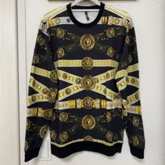 【新品】VERSACE VERSUS ゴールド 黒 パターン スウェットのサムネイル