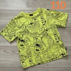 ベビードール トイストーリー 総柄Tシャツ 110