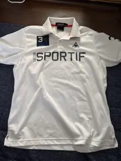 le coq sportif ゴルフポロシャツ ホワイト Lのサムネイル