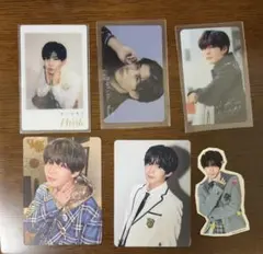 なにわ男子 長尾謙杜 HARDWORK 特典 トレカ・シール