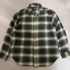 オールドユニクロ　80s 希少 OLD UNIQLO オンブレチェックシャツ　L
