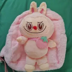 ＊ラブブ＊　ピンク　ふわふわ　リュック(⁠✿⁠ ⁠♡⁠‿⁠♡⁠)