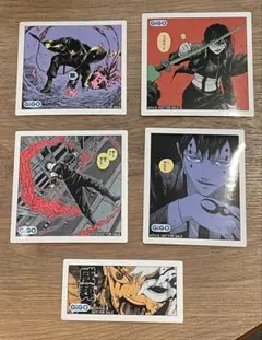GIGO限定 カグラバチ ステッカー 5種セット