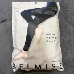 BELMISE パジャマレギンス L ロイヤルネイビー
