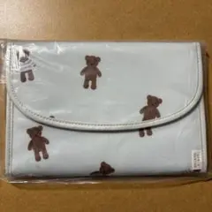 新品　未開封　ジェラートピケ　USAGIONLIN限定　テディベア母子手帳ケースのサムネイル