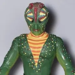 ☆仮面ライダー 怪人シリーズEX死神カメレオン！当時物ソフビ タグ付き
