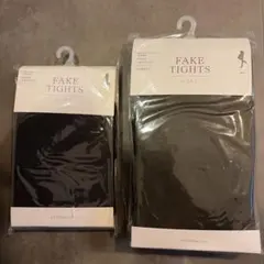 [新品未使用]3coins フェイクタイツM-L