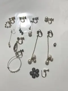 アクセサリー　まとめ売り　ノンホール　マグネットピアス　イヤリング　片耳