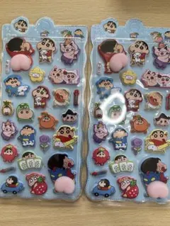 クレヨンしんちゃんお尻プニプニシール２枚セット