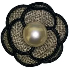 カメリア パール コサージュ ブローチ 未使用☆新品