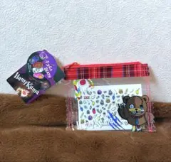 USJ 2025 ホラーナイト ハミクマ ネイルシール ケース付き