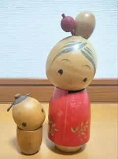 木製こけし 大小セット 単品購入可能！