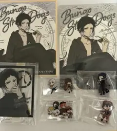 文豪ストレイドッグス　文スト　芥川龍之介 色紙　ポストカード　アクスタ　100均