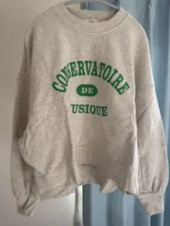 アダムエロペ　ミュージックロゴ スウェット