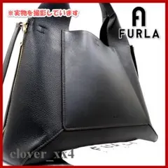 【A4サイズ】フルラ ショルダーバッグ ジルダ L ブラック FURLA バッグ