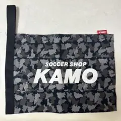 KAMO シューズケース（黒迷彩）