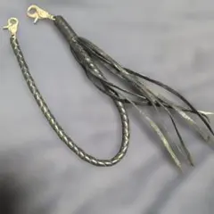 BACKLASH/バックラッシュ レザーフリンジ キーホルダー - メルカリ