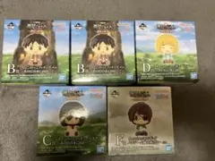 一番くじ進撃の巨人〜選択と結果〜 B・C・D・E・F・G・H賞 7点セット