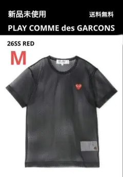 新品PLAY COMME des GARCONS 26SS REDエンブレム L - メルカリ