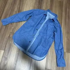 UNIQLO JW ANDERSON デニム ロンT 長袖シャツ 140