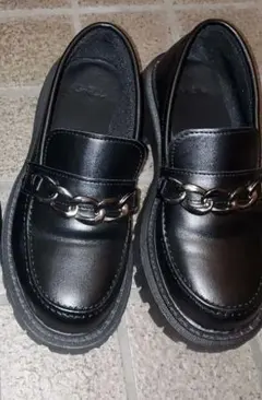 厚底 ローファー レディース 靴