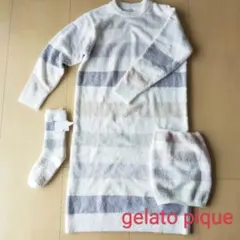 新品未使用品　gelato pique　ジェラートピケ　ルームウェア　靴下腹巻き