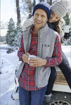 L.L.Bean フリース ベスト カーキ アウトドア XL エルエルビーン