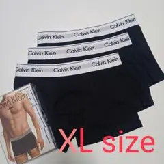 Calvin Klein ボクサーパンツ ブラック 3枚セット XLサイズ
