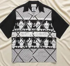 WACKO MARIA Artistic Tribal Motif Grid