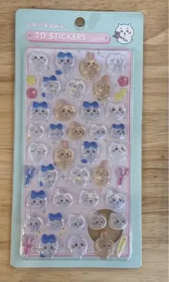 ボンボンドロップシール ちいかわ うるちゅる シール 立体シール 3Dシール