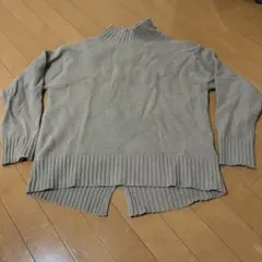 パフィータッチオーバーサイズハイネックチュニック　GU レディース