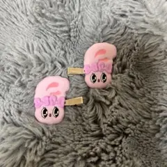 エスターバニーへアクリップ ラベンダーバニー