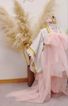 七夕　スリーコインズ　スリコ　十二単　ひな祭り　コスプレ　キッズ　着物　ベビー袴