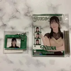 Juice=Juice 林仁愛　モバガチャSRアクリルパネル　アクキー　セット