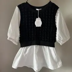 N*様 オフホワイト 半袖シャツ 150