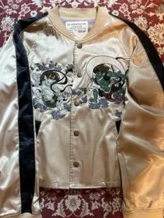 GUCCI (グッチ) 03SS トムフォード期 花鳥風月 春画 両面スカジャン