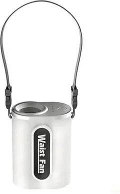 腰掛け扇風機 ウエストファン 大風量 長時間動作 小型 コンパクト 4way