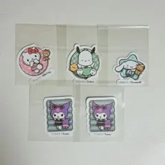 サンリオ VIAGE ハローキティ クロミ ポチャッコ シナモロール 5枚