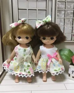 ミキちゃんマキちゃん服ハンドメイド24-0804 - メルカリ
