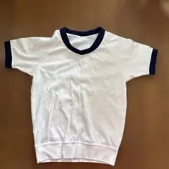 体操服 ホワイト　ネイビー サイズ120