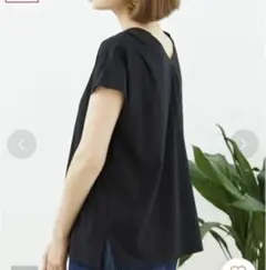 バンブーレーヨンブラウス　イージーケア　ロペピクニック襟付き半袖シャツ