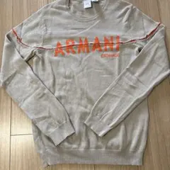 Armani Exchange ベージュニットセーター S