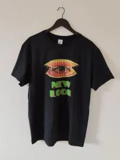 大きいサイズ 3XL　(ハエトリソウNEW LOOK)　 Tシャツ ブラック