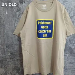 UNIQLO ユニクロ　キャラクターTシャツ　半袖　ポケモン　ポケットモンスター