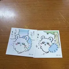 モモンガ　シール 2枚セット ホログラム