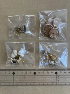 在庫処分♡パールビジューピアス7個まとめ売り