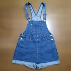 BROWNY ショートオーバーオール F デニムブルー
