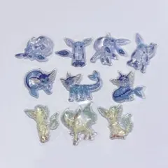 ポケモン 韓国 3Dクリスタルステッカー ボンボンドロップシール おすそわけ