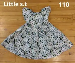 Little s.t 花柄ワンピース 110