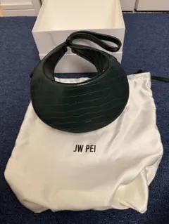 【超美品】JW PEI ダークグリーン ハンドバッグ Rantanのサムネイル